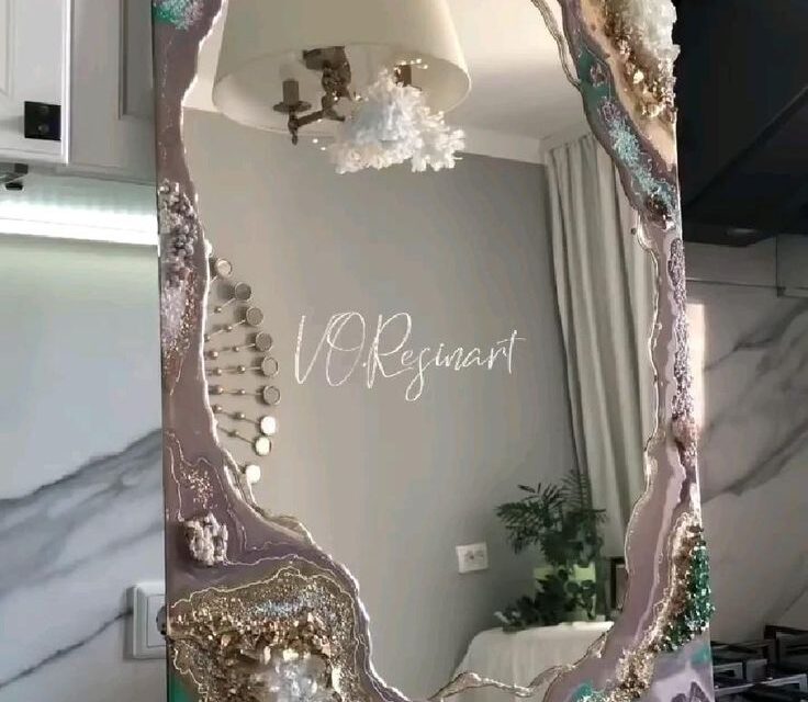 Resin mirrors