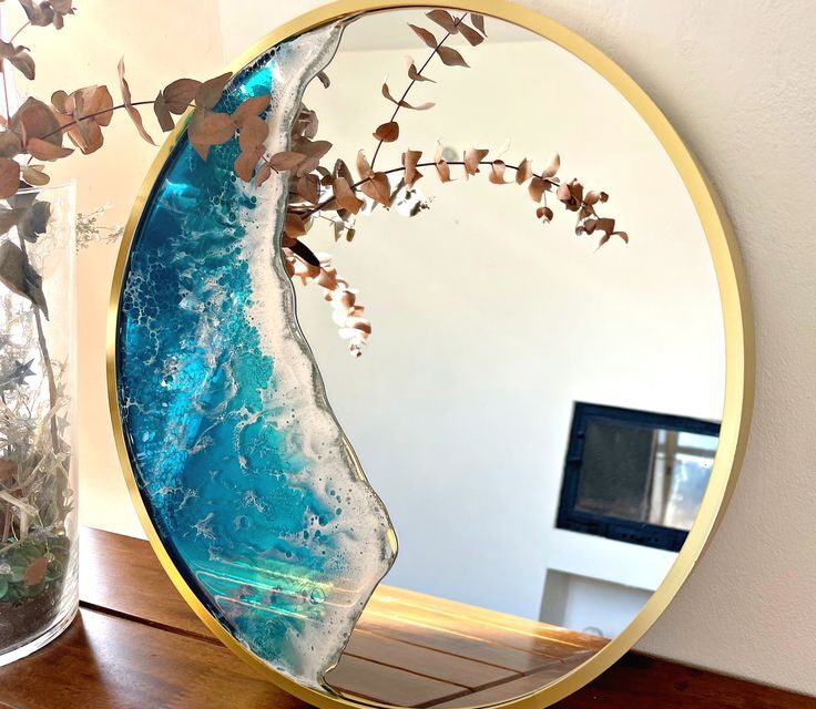 Resin mirrors